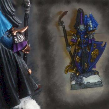 Dark Elf Dreadlord by Pomba