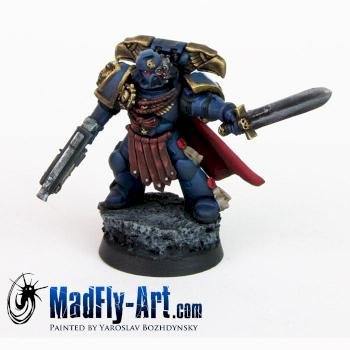 Space Marine Commander by MadFlyArtStudio