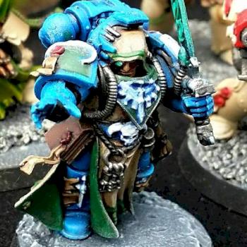 Dark Angels Librarian by TheHappyHalfling