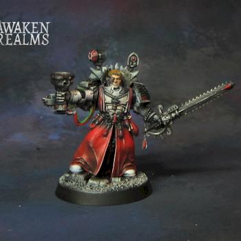 Blood Angels Sanguinary Priest by Awaken Realms
