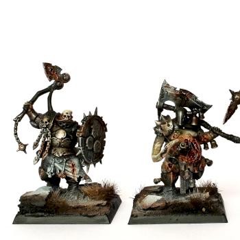 Nurgle Putrid Blightkings by ThirdEyeNuke