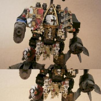 Black Templar Venerable Dreadnought by Trollfin