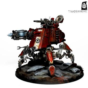 Adeptus Mechanicus Onager Dunecrawler by ThirdEyeNuke