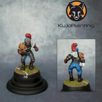 Bloodbowl Human Blitzer by KujoPainting