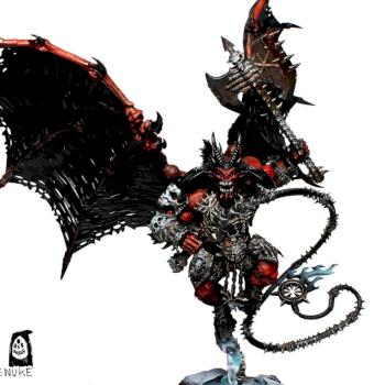 Khorne Bloodthirster by ThirdEyeNuke