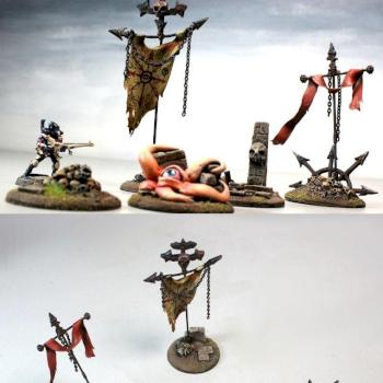 5 Piece Original Chaos Objective Markers by Terraformer