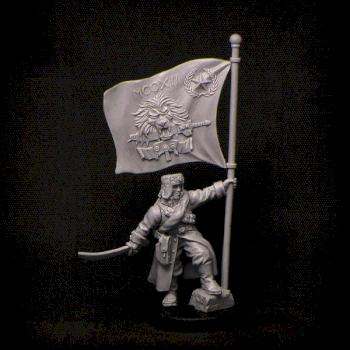 Ulaf Peresvet, standard-bearer of special northern guards regiment. by Brother Vinni