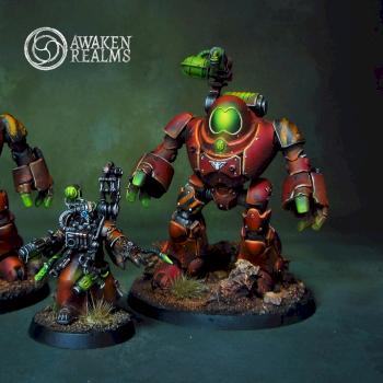 Adeptus Mechanicus Kastelan Robots by Awaken Realms