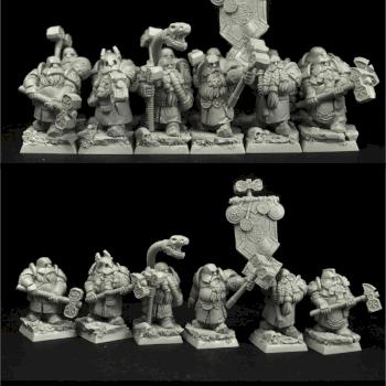 Dwarves Iron Hammers by Scibor