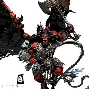 Khorne Bloodthirster by ThirdEyeNuke