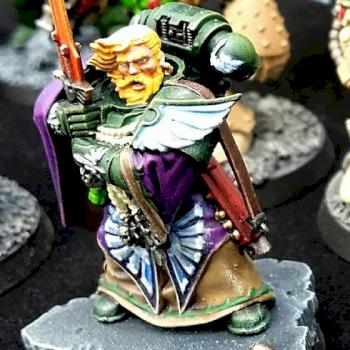 Dark Angels Captain by TheHappyHalfling