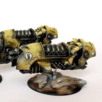 Imperial Fist Jetbikes by ThirdEyeNuke
