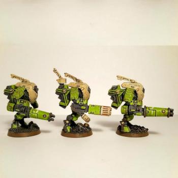 Green Tau XV25 Stealth Team by Yellow Spacemarine
