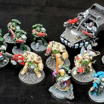 Dark Angels Starter Army by TheHappyHalfling