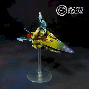 Eldar Farseer on Skyrunner Jetbike by Awaken Realms