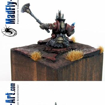 Chaos Dwarf Sorcerer by MadFlyArtStudio