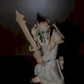 Elf paladin from World of warcraft by Forgothen Elf