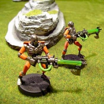 Necron Warrior by Dijkie