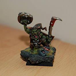 Goblin leader by uulwyn