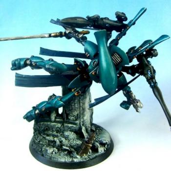 eldar wraithlord by stikachu