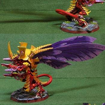 Winged Tyranid Hive Tyrant by Vinni Pooh