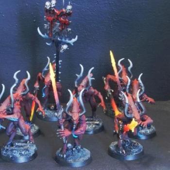 Bloodletters of khorne by Aliaume