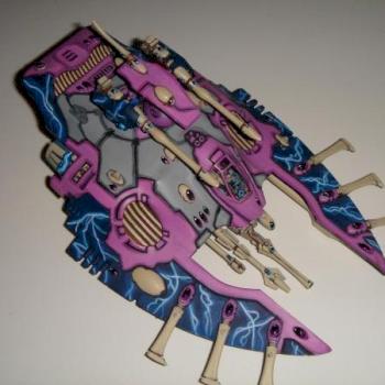 Eldar Wave Serpent by scharling