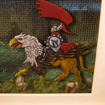 Griffon Riders (Flat) by Serafin