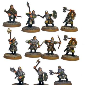 LotR - Khazad-dûm Dwarves - warriors by Zemlod