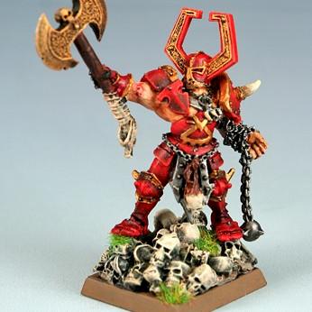 Chaos Champion Khorn by bluemuma
