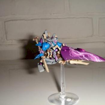Eldar Farseer on Jetbike by scharling