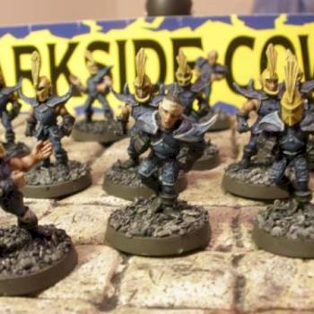 Dark Elf Bloodbowl Team by Rolius1978