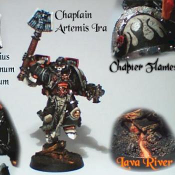 Jump Pack Chaplain of the Pale Dragons by Pale Dragon Brother