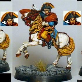 Napoleon Crossing the Alps by deedwards