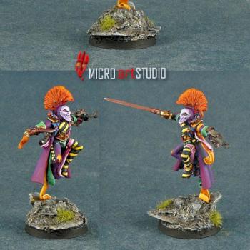 Eldar Harlequin Troupe Master by MiG