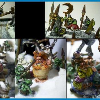 Skullpass diorama close up by Serafin