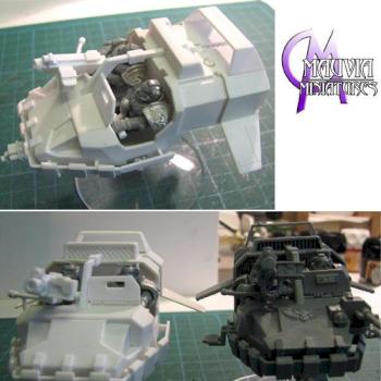 imperial Landspeeder scratchbuild by mauvia