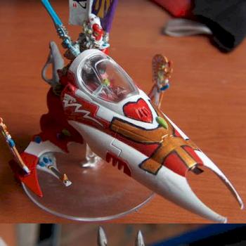 Farseer on bike by Nick The Second