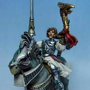 High Elf Silver Helm Musician by Jhaantikaal