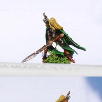 Wood Elf Noble by sirkarmilis