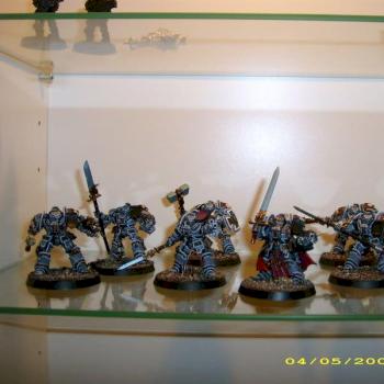 Grey Knight Terminator Squad by Droplord
