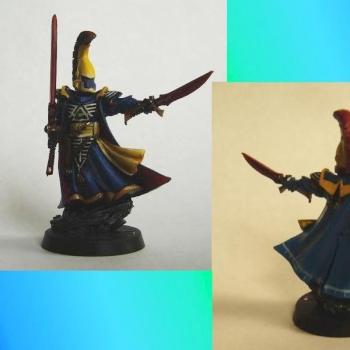 Alaitoc Runeprophet (or is the right name farseer? i dont know) by agentferkel