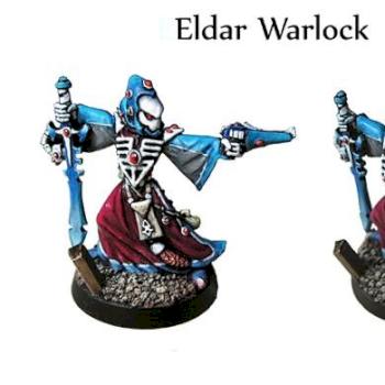 Eldar Warlock by Hranostaj