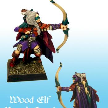 Wood Elf Glade Guard by RobSlater