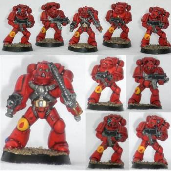Blood Angels Kampftrupp 1 by Marineslasher