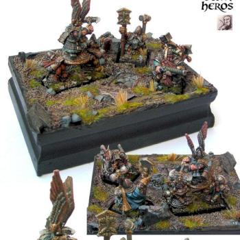 Dwarf Heros - King, Enginner and Runesmith by jarhead