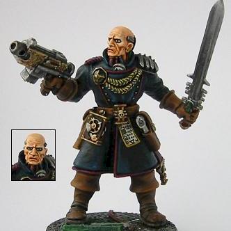 Inquisitor Drake Kaled of the Ordo Hereticus by kaled