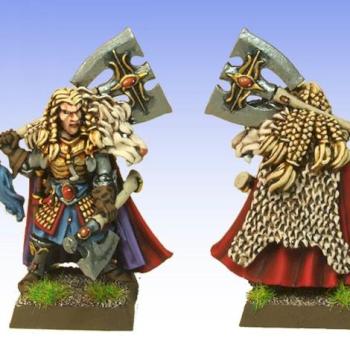 KORHIL CAPTAIN OF THE WHITE LIONS by warcry studio