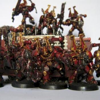 World Eaters Khorne Berzerkers Squad An by Thorh666