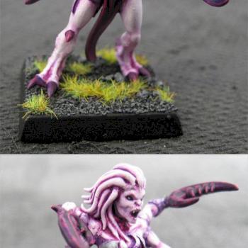 Daemonic Herald of Slaanesh by Monoceros